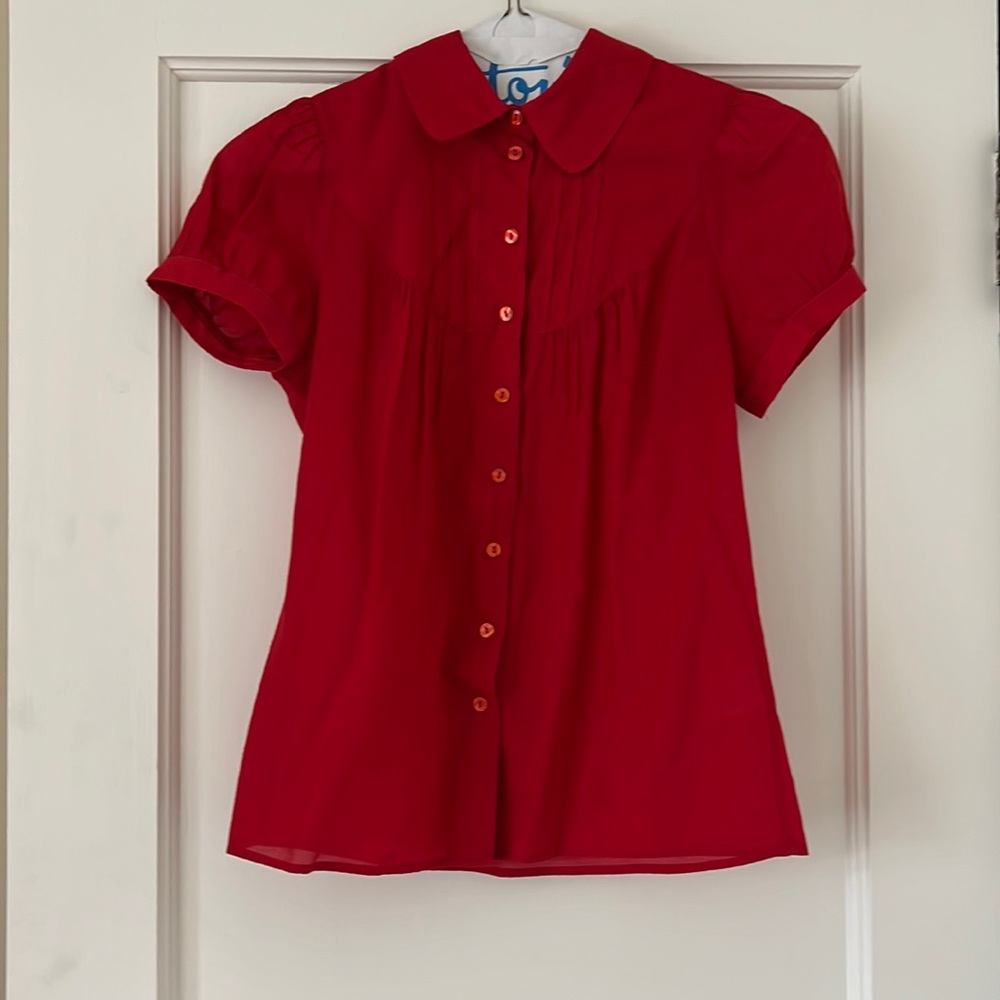 Red blouse size small
